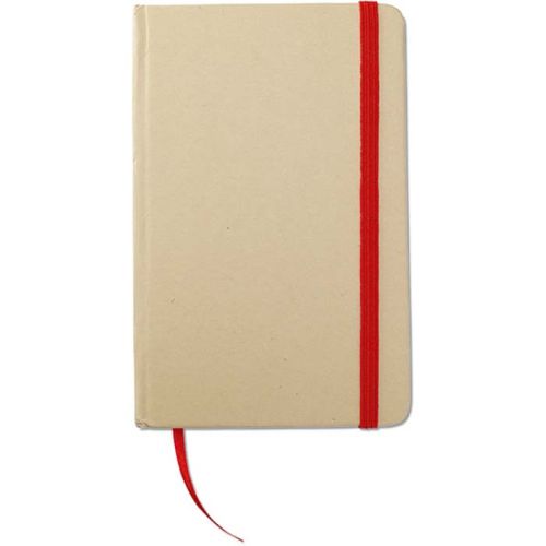 Gerecycled notitieboekje met elastiek - Afbeelding 5